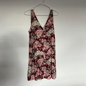 Brand new small Loft red floral dress